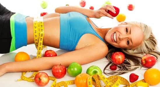Lose weight by adjusting your diet.