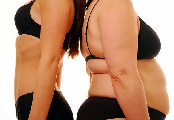 Before and after losing weight with the Dukan diet.